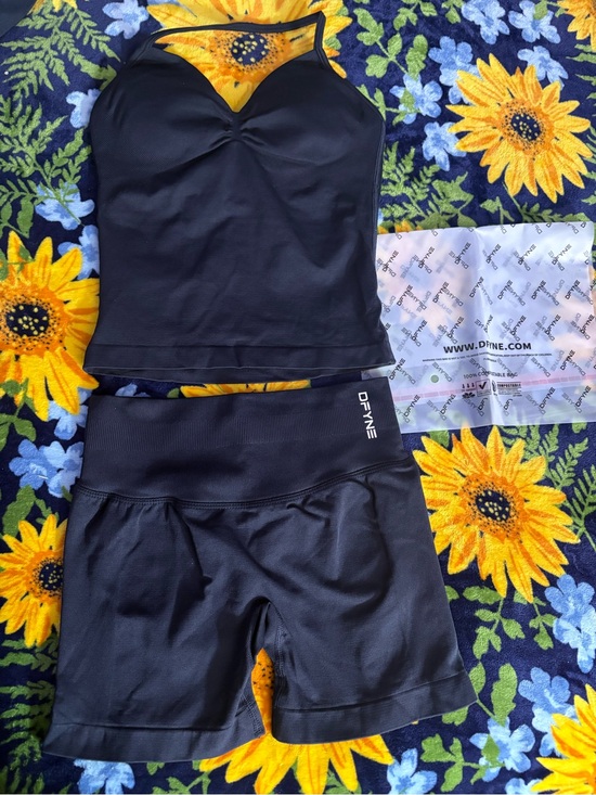 Dfyne Pants - DFYNE Black Women's High-Waist Athletic Shorts